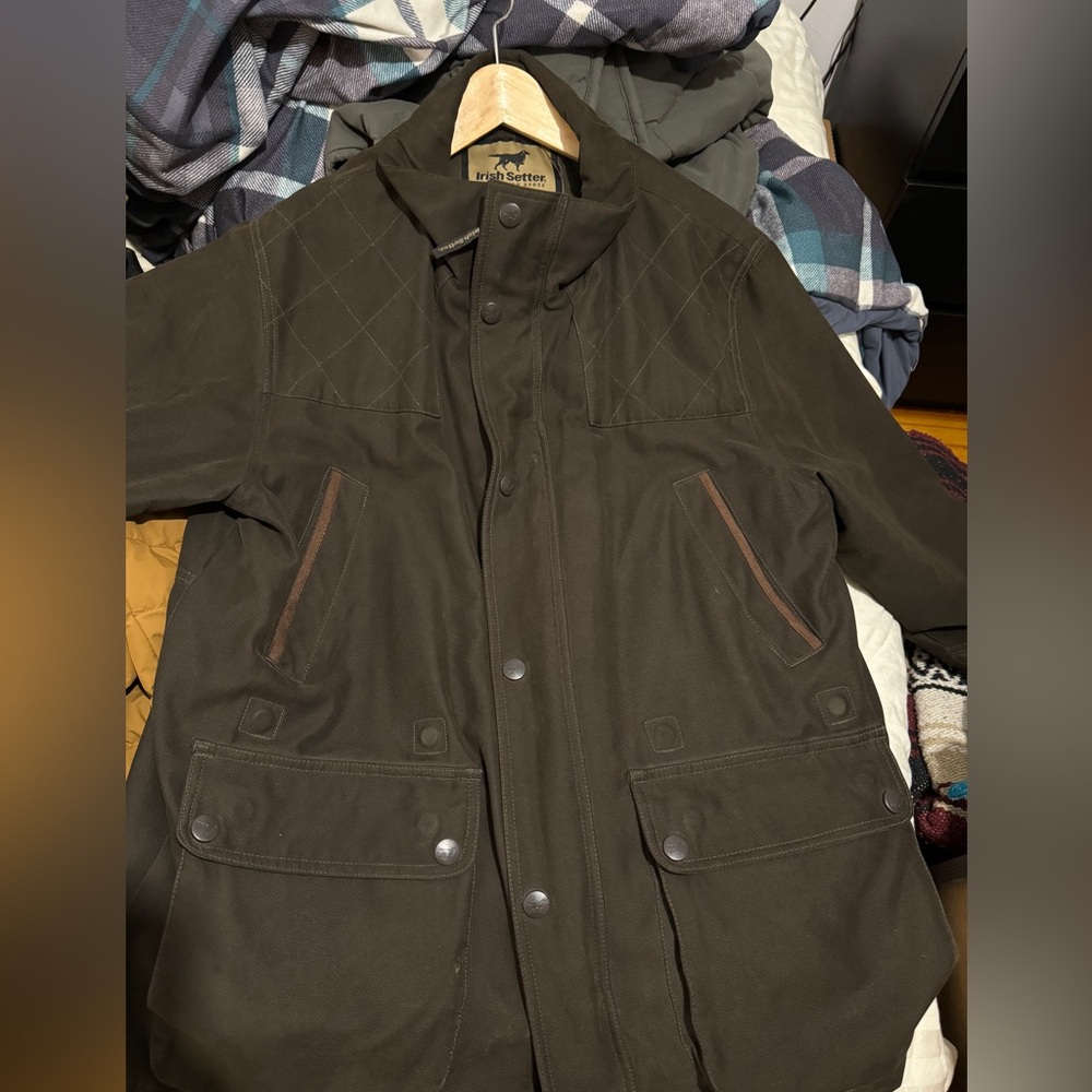 irish setter green jacket